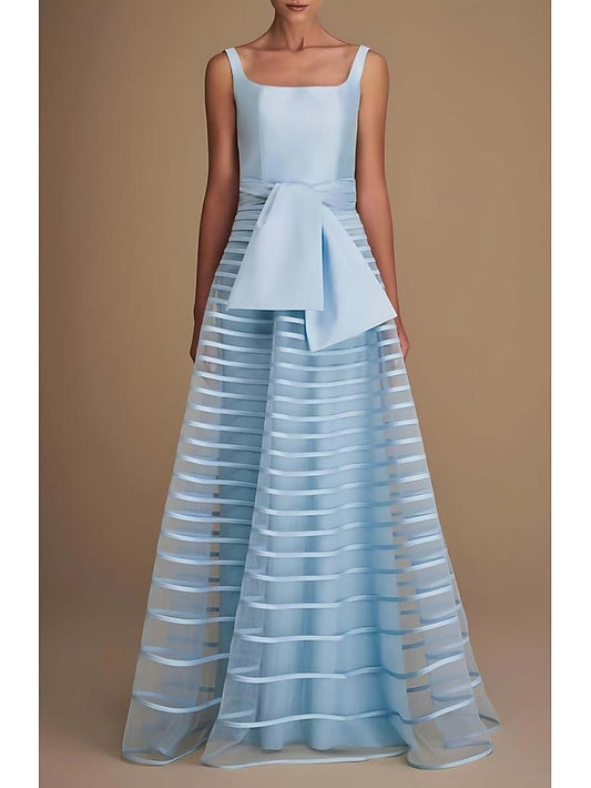 Elegant Performance Evening A-Line Formal Gown Dress Floor