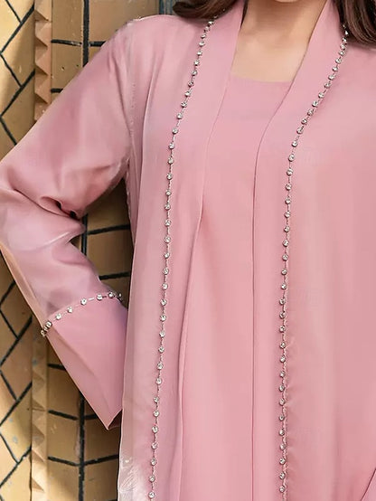 of Elegant Piece Bride Formal Mother A-Line Two the Simple Dress