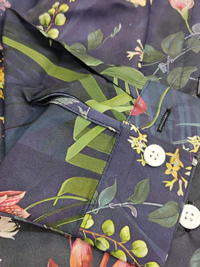 Women's Shirt Button Down Tunic Shirt Collar Long Sleeve