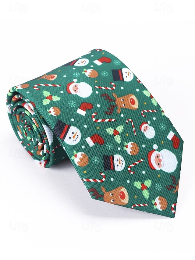 – Festive Holiday Neckwear Christmas Men's Ties and Fun