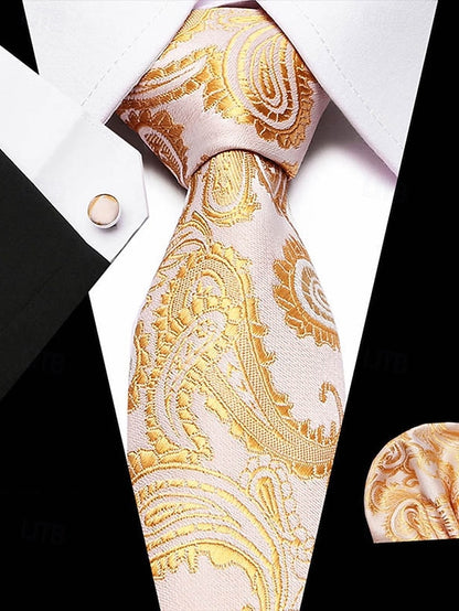 Pocket Purple Tie Men's – Square and Checkered Set Silk