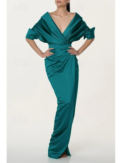Bride Mother / of the Elegant Trumpet Dress Simple Mermaid