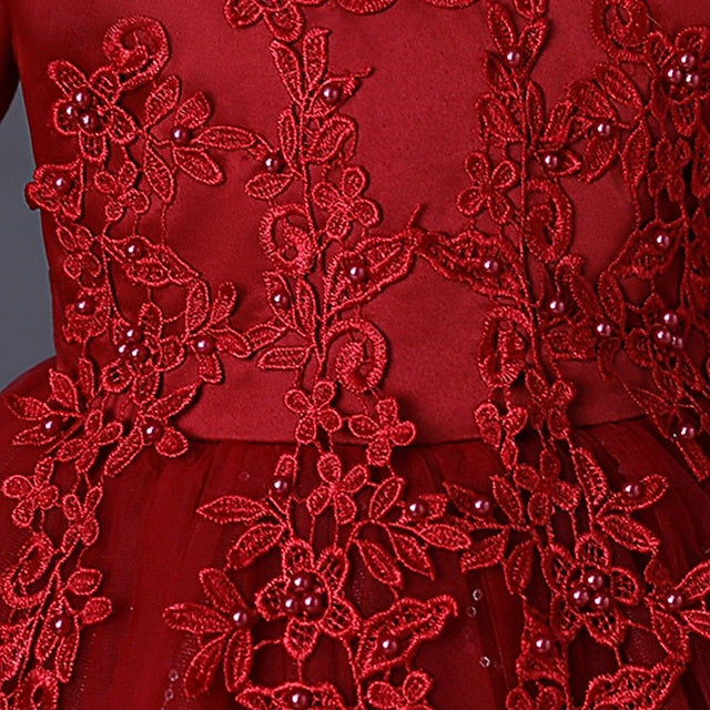 Girl Princess Girls' Kid's Flower Dress