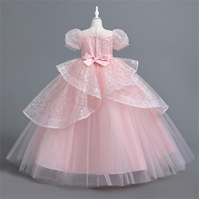 Girl Wedding Performance Flower Party Dress Girls'