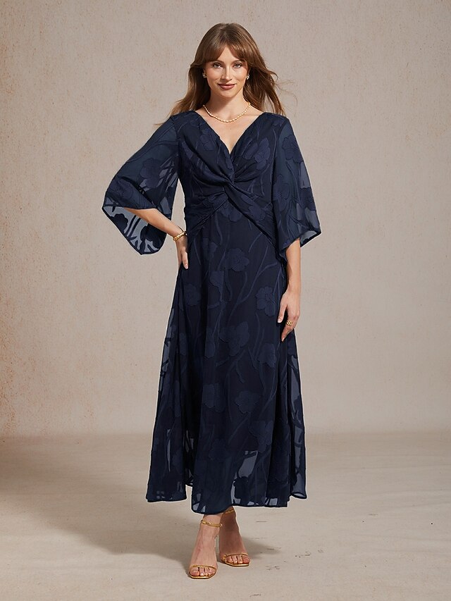 Women's Maxi Dress Chiffon Dress Elegant Daily Vacation