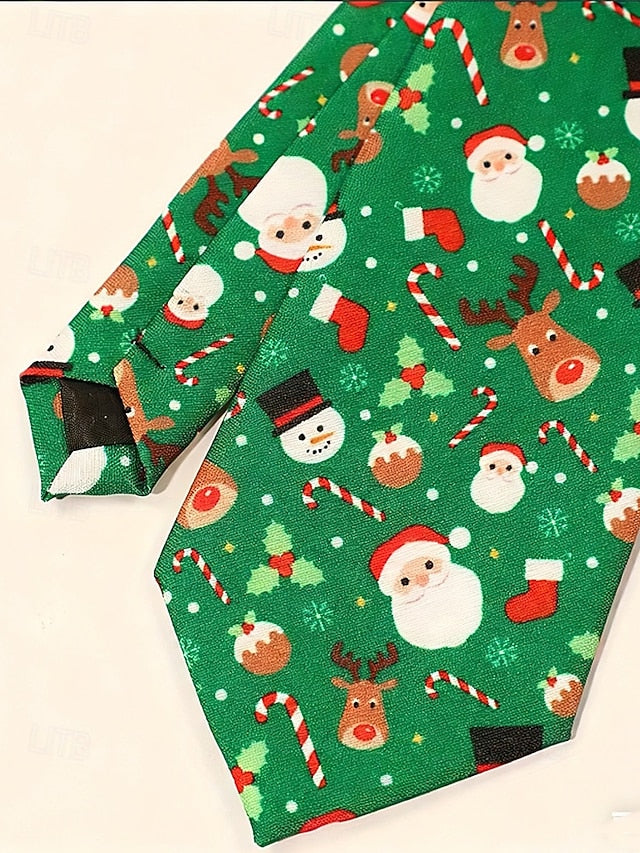 – Festive Holiday Neckwear Christmas Men's Ties and Fun
