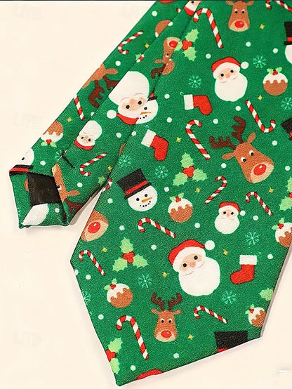 – Festive Holiday Neckwear Christmas Men's Ties and Fun
