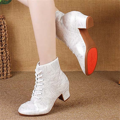 Shoes with Dance Latin Elegant White Women's Comfortable