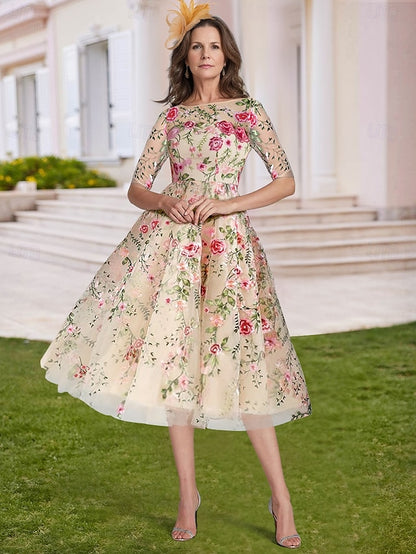 the Beach Bride Mother of Dress A-Line Elegant Wedding