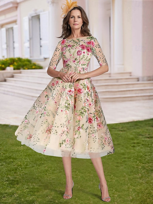 the Beach Bride Mother of Dress A-Line Elegant Wedding