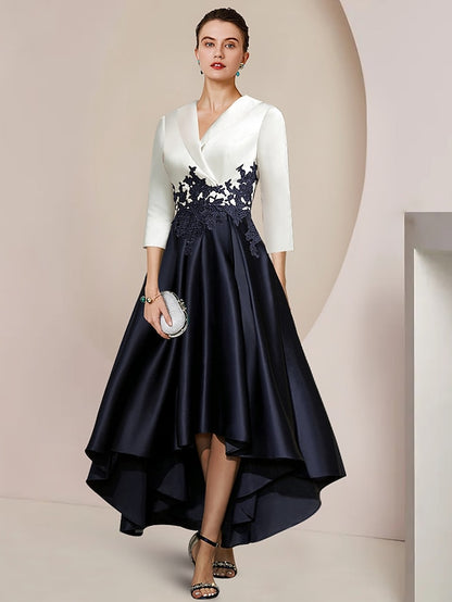 A-Line Wedding Bride Formal the of Dress Tuxedo Mother