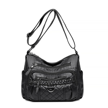 Sac à bandoulière en cuir PU pour femme