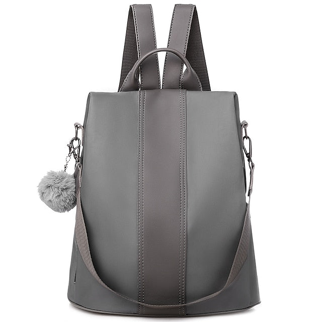 Convertible Pom Rucksack Kunstleder mit Damen