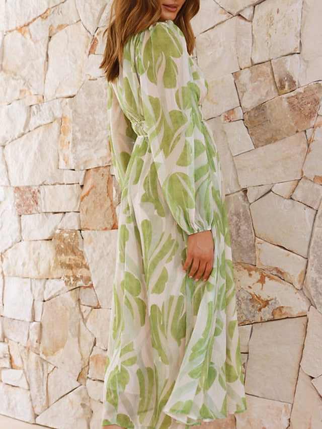 Women's Midi Dress Casual Dress Elegant Stylish Casual