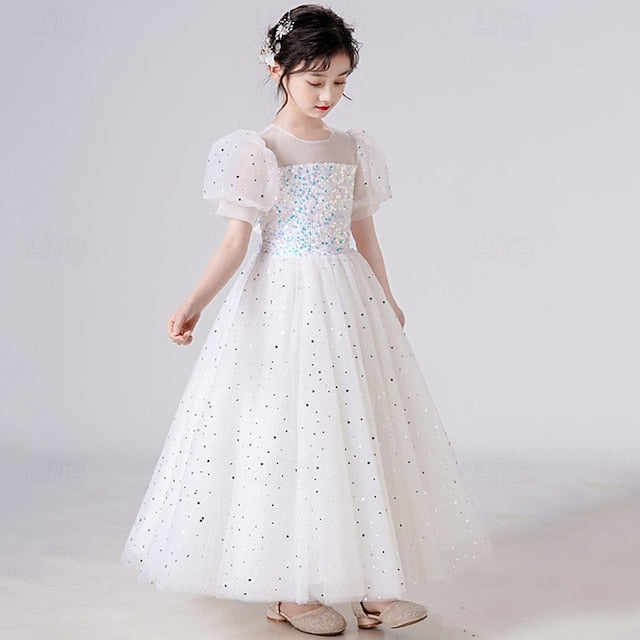 Dress Flower Princess Girl Girls' Kid's