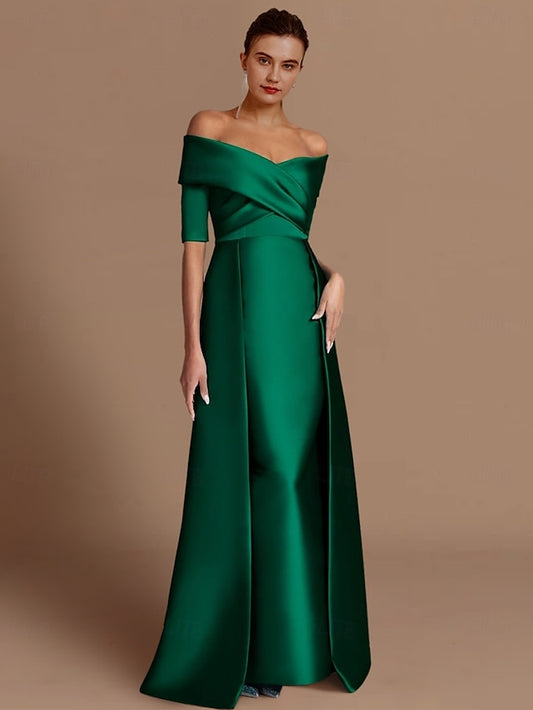 Dress Guest Bride Wedding of Elegant Formal Mother Sheath the