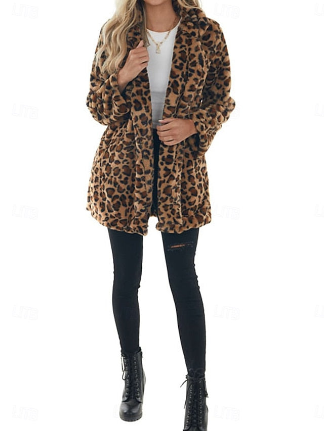 Women's Pockets Coat Warm with Breathable Winter Patchwork