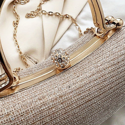 Sac à main en cuir pour femme, pochette de soirée en PU