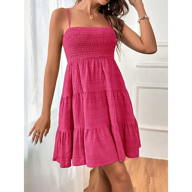 Women's Mini Dress Summer Dress Slip Dress Casual Daily