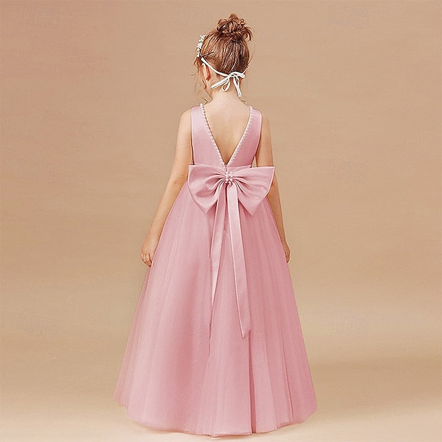 Princess Girls' Dress Flower Kid's Girl