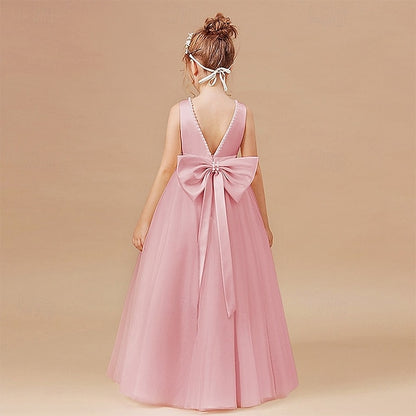 Princess Girls' Dress Flower Kid's Girl