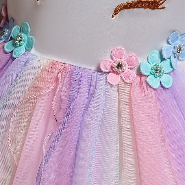 Dress Flower Kid's Girl Princess Girls'