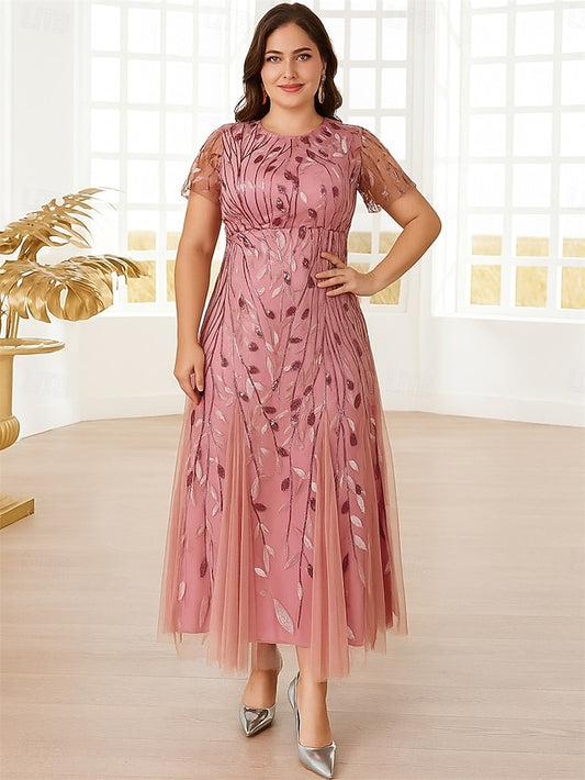 Dress Bride Sparkle of Size A-Line Shine the Mother Plus