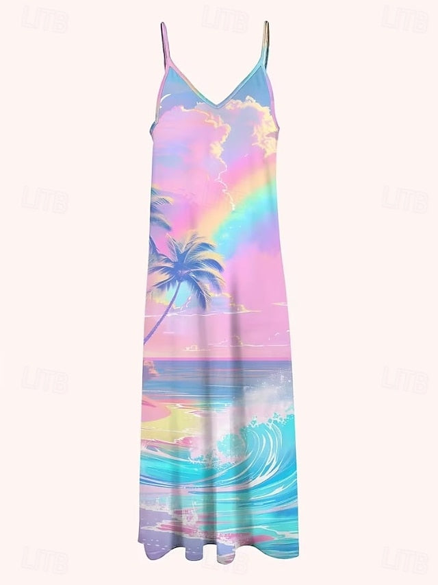 Women's Maxi Dress Sundress A Line Dress Slip Dress