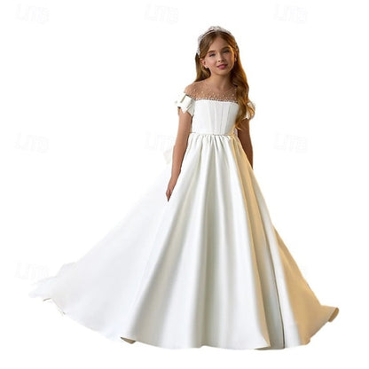 Girls' Dress First Flower Party Communion Girl