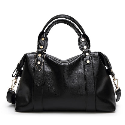 Sac à main en PU pour femme, bandoulière, Boston