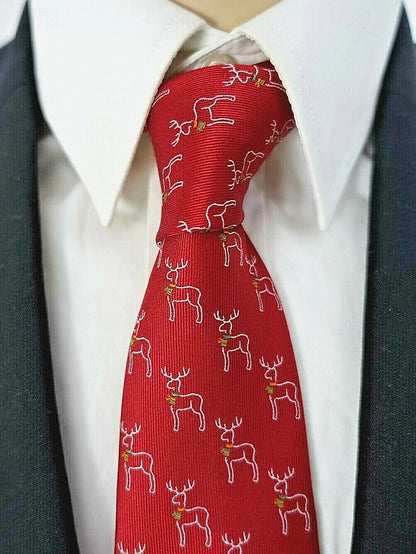 Necktie Santa Christmas Men's with