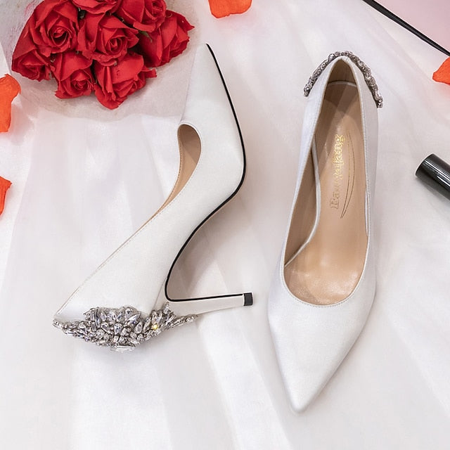 Bridesmaid Women's Shoes Bridal Dress Pumps Wedding Office