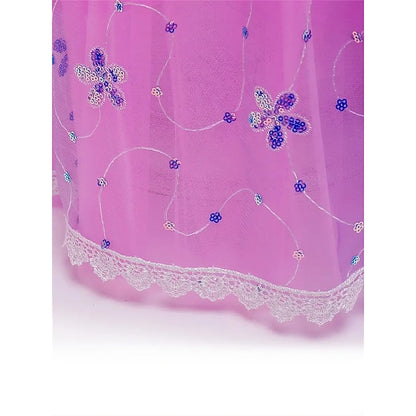 Theme Dress Girl Flower Rapunzel Princess Sofia Party Fairytale