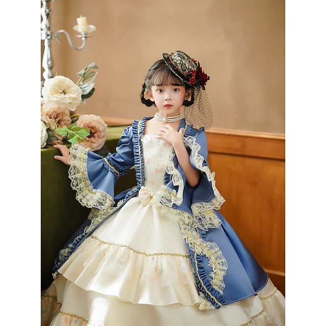 Rococo Inspired Costume Party Gothic Vintage Dress Masquerade