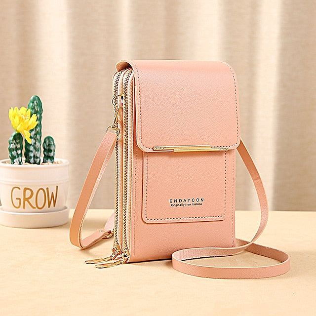 Women's Crossbody Mobile Purse Phone Bag Coin Wallet