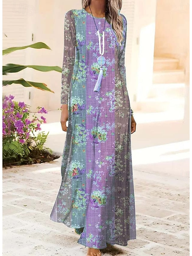 Women's Maxi Dress Shift Dress A Line Dress Party Casual