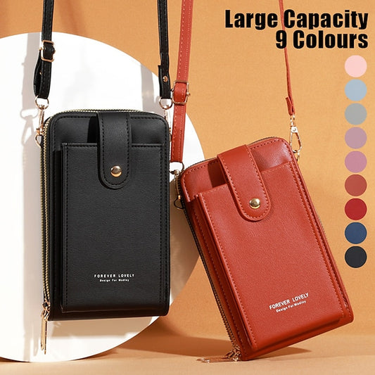 Handy PU Damen Tasche Schulter Crossbody