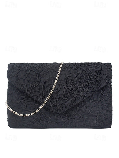 Lace Chain Women's Clutch Bag Evening Strap with