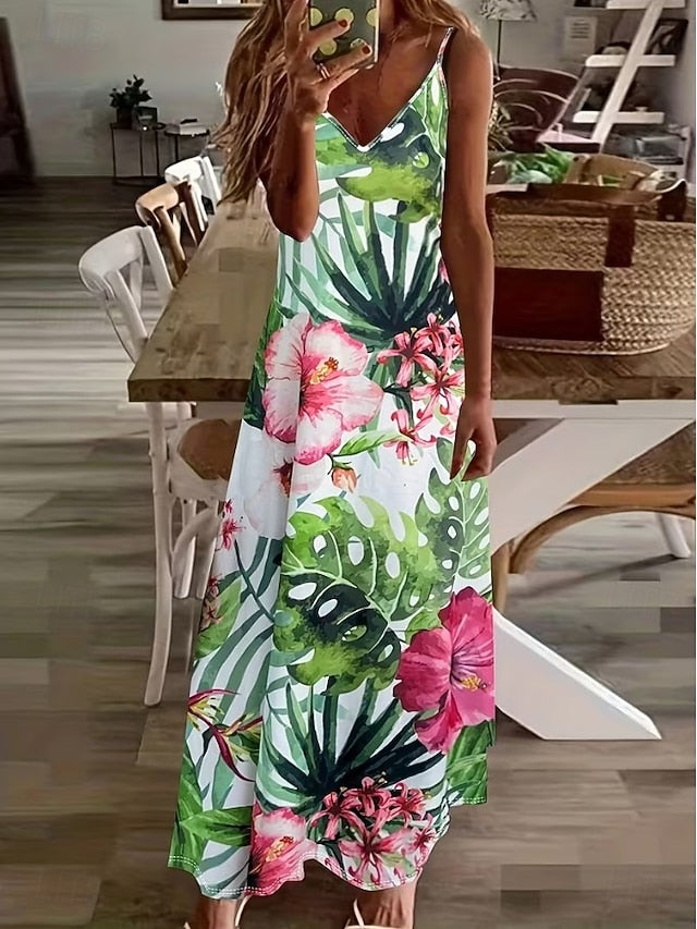 Women's Maxi Dress Sundress A Line Dress Slip Dress