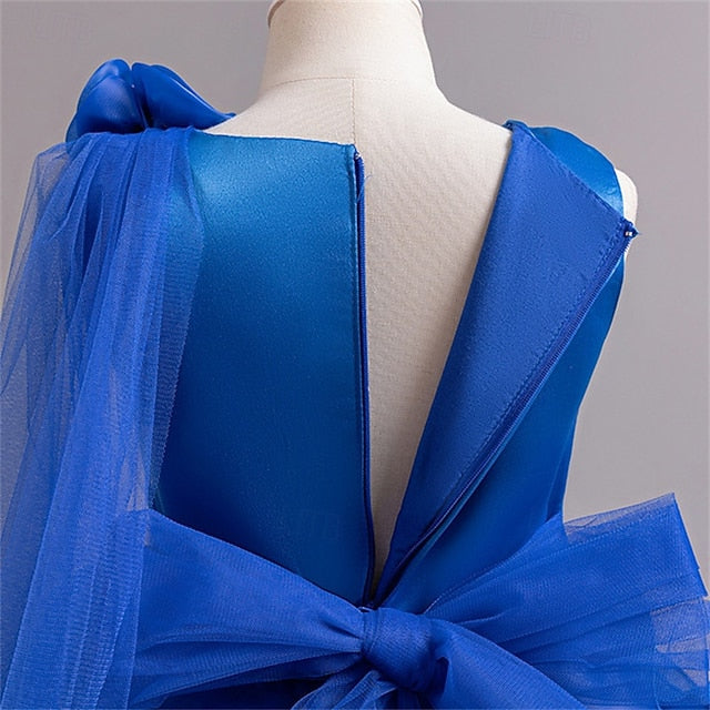 Dress Kids Cosplay Color Girls' Solid Party