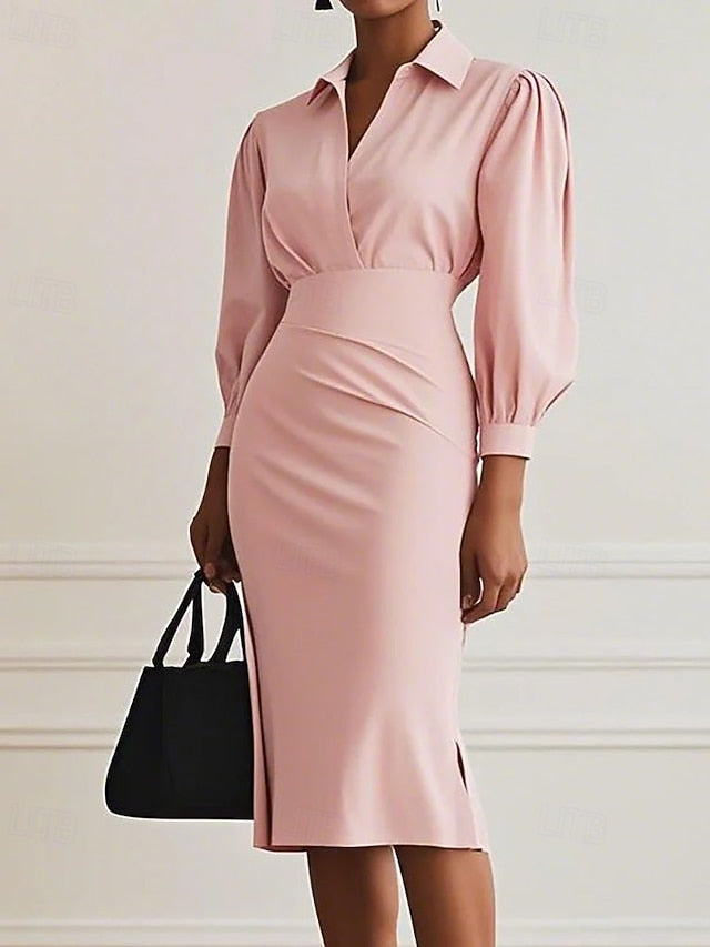 Women's Long Dress Maxi Dress Black Dress Sheath Dress