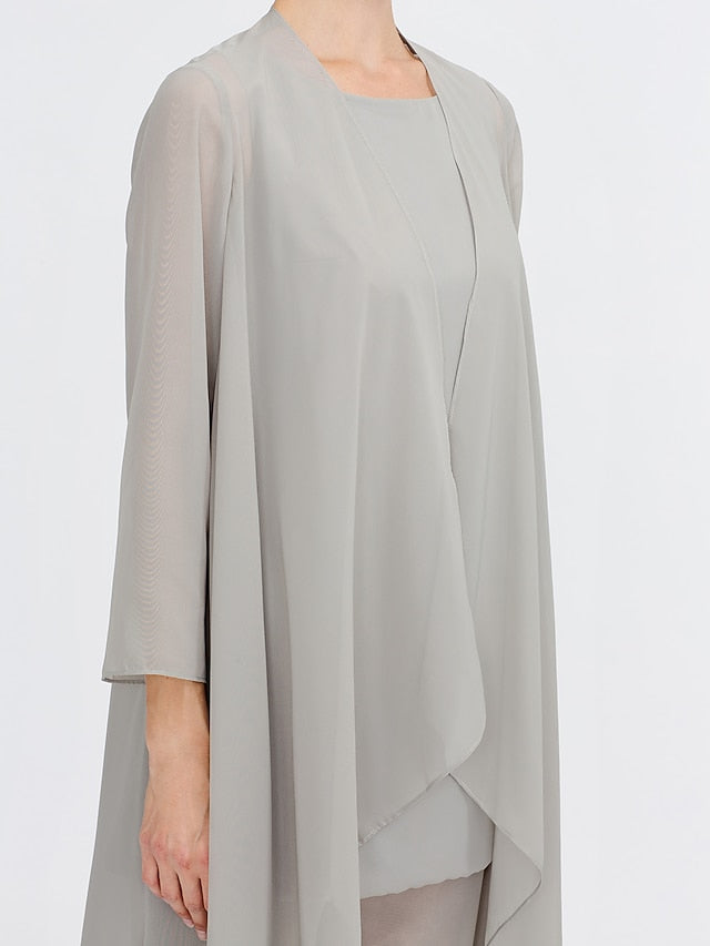 Beach of 3 Wedding Piece Bride the Mother Pantsuit