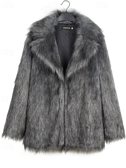 Fur Women's Furs Warm Comfortable Coat Faux
