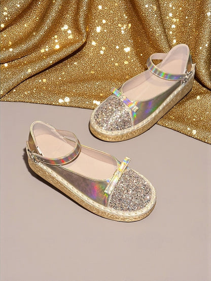 Shoes Women's Holographic Platform Jane Glitter Mary