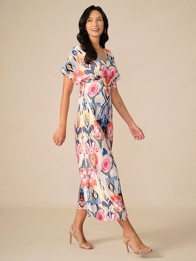 Women's Maxi Dress Sheath Dress Elegant Wedding Party