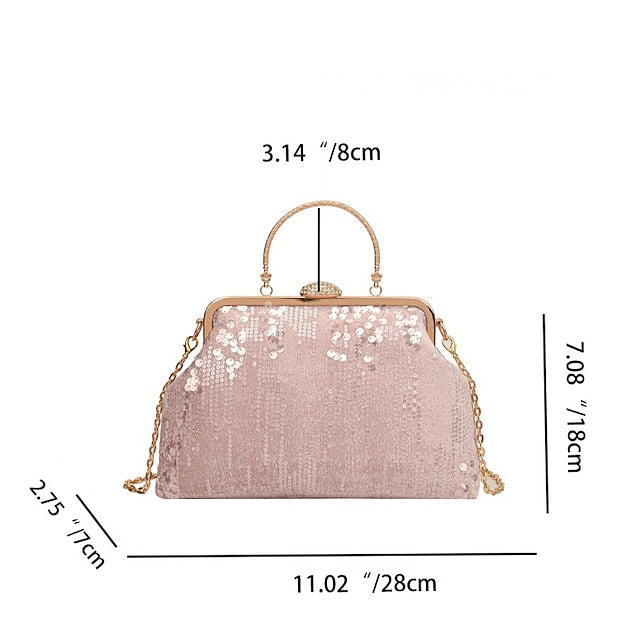 Bag Women's Handbag Synthetic Clutch Dome Party Bags
