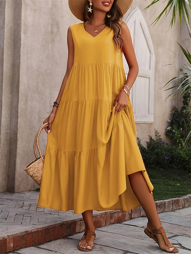 Women's Maxi Dress Casual Dress Swing Dress A Line Dress