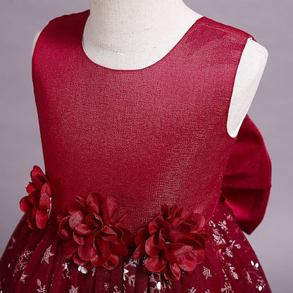 Kids Dress A Party Girls' Little Flower Wedding Line