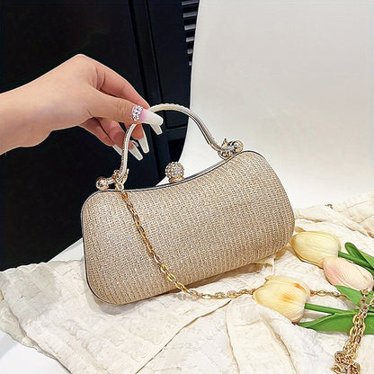 Sac à main en cuir pour femme, pochette de soirée en PU
