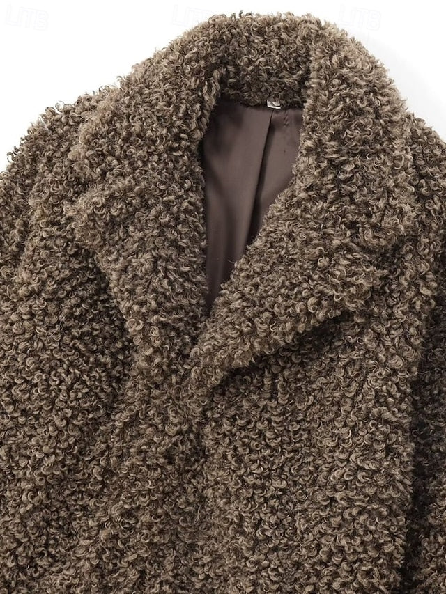 Warm Coat Teddy Fur Comfortable Women's Faux Furs